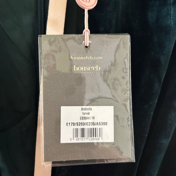 NWT House of CB Arabella Velvet Corset Dress - Picture 5 of 5